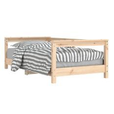 Cadre de lit pour enfant 70x140 cm bois de pin massif