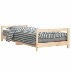 Cadre de lit pour enfants 80x200 cm bois de pin massif