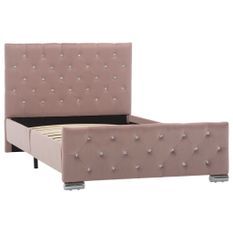 Lit Rose Tissu 100x200 cm