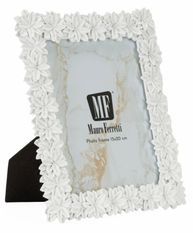 Cadre floral romantique 21 x 1,9 x 25,7 cm (dimensions intérieures 10 x 15 cm)