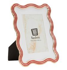 Cadre photo elizabeth rouge cm 17,5x1,3x22,5 (dimensions intérieures cm 15x20)