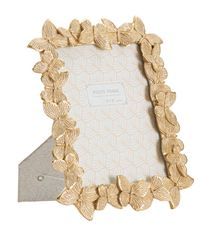 Cadre photo farfalle or 22,3x2,3x27,8 cm (taille de la photo intérieure 15x20 cm)