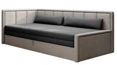 Canapé banquette convertible 3 places tissu doux Figo 214 cm