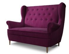 Canapé bergère LIZZI – Élégance rétro et confort absolu