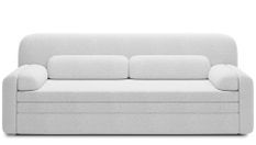 Canapé convertible 2 places tissu BELOZE 235 cm – Design moderne & fonctionnalité premium