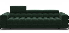 Canapé convertible 3 places MARGO en tissu – 175 cm