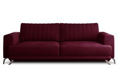 Canapé convertible 4 places velours ELISE 250 cm – Confort et élégance