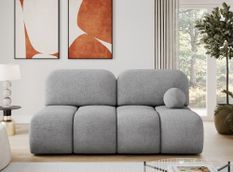 Canapé convertible NUVA en tissu texturé – Élégance moderne et confort durable