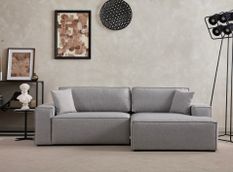 Canapé d'angle moderne convertible avec rangement Morea 260 cm