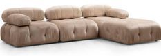 Canapé d’angle modulable BUBBLE en tissu – 288 cm
