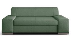 Canapé minimaliste 2/3 places tissu vert avocat Plazo 190 cm