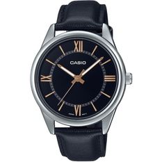 Casio Collection Casual, Leather - Black MTP-V005L-1B5UDF