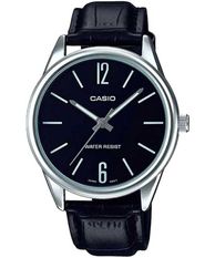 Casio Collection Casual, Leather - Black MTP-V005L-1BUDF