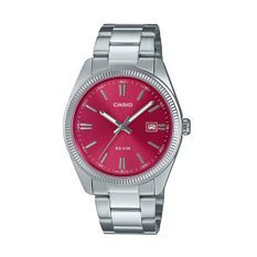 Casio Collection Date - Cherry Red MTP-1302PD-4AVEF