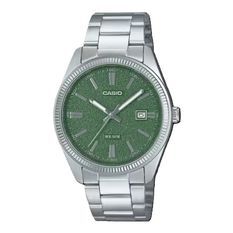 Casio Collection Date - Forest Green, Matte Dial MTP-1302DA-3AVDF