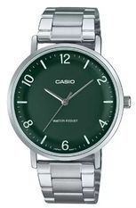 Casio Collection Minimal, Metal - Green MTP-VT03D-3BDF