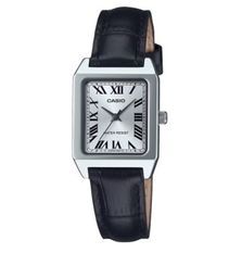 Casio Collection Tank - Leather, White MTP-B190L-7BVER