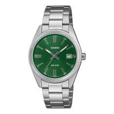 Casio Collection Unisex Date - Forest Green - Unisex UTP-1302PD-3A1VEF