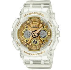 Casio G-shock Classic Skeleton Gold Accent GMA-S110SG-7AER