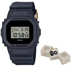 Casio G-shock The Origin - Remaster Black Serie 40th Anniversar By Eric Haze (2 Bezels) DWE-5657RE-1ER