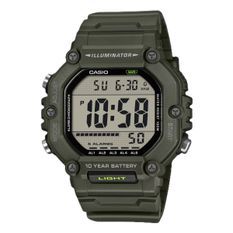 Casio Sport Collection Oversize 10 Years Battery - Green AE-1600HX-3AVEF