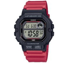 Casio Sport Illuminator Lap Memory 60 - Red WS-1400H-4AVDF