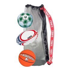 CDTS Ensemble 3 Ballons : Basket + Foot + Rugby