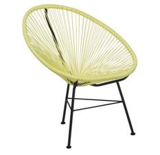 Chaise acier anis Acapulco