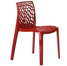 Chaise empilable JARDINA – Usage intérieur/extérieur