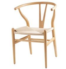 Chaise en bois d'orme et corde tressée Maya – Charme naturel et authenticité