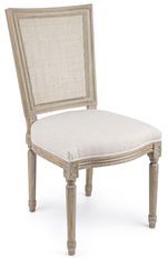 Chaise en bois de frêne beige Lalia - Lot de 2