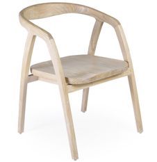 Chaise en bois massif de Sungkai 100% naturel Olivia