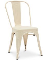 Chaise industrielle KALAX Premium en acier mat – Structure renforcée haut de gamme