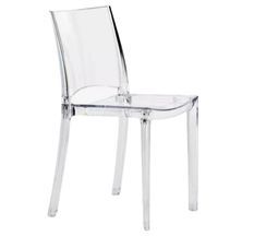 Chaise transparente SIDE