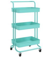 Chariot de cuisine 3 niveaux en métal Luiza 42 cm - Compact et pratique