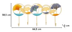 Cintre mural polly -a- cm 60,2 x 5 x 28,5