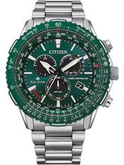 Citizen Radiocontrolled Crono Pilot Steel CB5004-59W