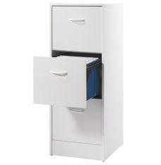 Classeur bureau 3 tiroirs OFFICE 108 cm – Rangement vertical pour dossiers suspendus