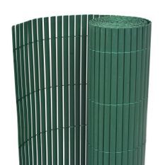 Clôture de jardin Double face PVC 90 x 500 cm Vert