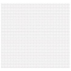 Clôture de jardin sertie Acier inoxydable 100x85 cm 11x11x2 mm