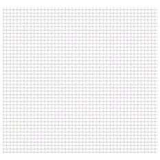 Clôture de jardin sertie Acier inoxydable 50x50 cm 21x21x2,5 mm