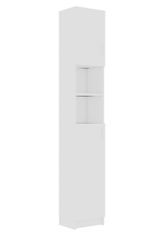 Colonne de salle de bain Blanc 32x25,5x190 cm