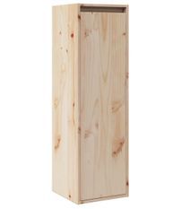 Colonne murale en bois massif Niko L 30 x H 100 x P 30 cm - Compacte et Pratique