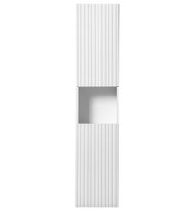 Colonne de salle de bain haute suspendue NOVA BLANC 30 cm