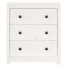 Commode 3 tiroirs en pin massif – Collection Aloska