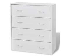 Commode 4 tiroirs Chikee 60 cm - Bois d'ingénierie