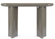 Console en bois brillant OTILIA 120 cm