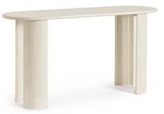 Console en bois massif Orinda 145 cm