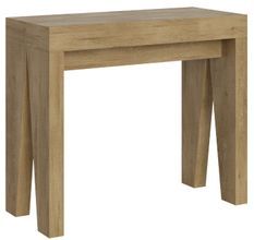 Console extensible en bois moderne Naxo