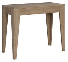 Console extensible moderne en bois Kanda